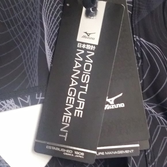 MIZUNO Lotus 3/4 Tights Running Crop Leggings Athletic Activewear Yoga Pants New - Picture 7 of 10